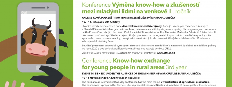 3. ročník mezinárodní konference Výměna know-how a zkušeností mezi mladými lidmi na venkově